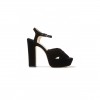 JIMMY CHOO HELOISE 120 BLACK VELVET PLATFORM SANDALS HELOISE120VEL JIMMY CHOO HELOISE 120 BLACK VELVET PLATFORM SANDALS HELOISE120VEL