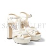 JIMMY CHOO HELOISE 120 LATTE NAPPA LEATHER PLATFORM SANDALS HELOISE120NAP JIMMY CHOO HELOISE 120 LATTE NAPPA LEATHER PLATFORM SANDALS HELOISE120NAP