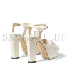 JIMMY CHOO HELOISE 120 LATTE NAPPA LEATHER PLATFORM SANDALS HELOISE120NAP JIMMY CHOO HELOISE 120 LATTE NAPPA LEATHER PLATFORM SANDALS HELOISE120NAP