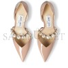 JIMMY CHOO AURELIE 65 BALLET PINK PATENT LEATHER POINTED PUMPS AURELIE65XKM JIMMY CHOO AURELIE 65 BALLET PINK PATENT LEATHER POINTED PUMPS AURELIE65XKM