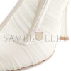 JIMMY CHOO LOTTA 100 IVORY TULLE AND NAPPA PUMPS LOTTA100IVW