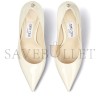 JIMMY CHOO LOVE 85 LATTE PATENT LEATHER PUMPS WITH JC EMBLEM LOVE85PWJ JIMMY CHOO LOVE 85 LATTE PATENT LEATHER PUMPS WITH JC EMBLEM LOVE85PWJ