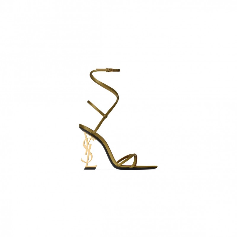 YSL OPYUM SANDALS IN SATIN CREPE 8179729QNBS2309 YSL OPYUM SANDALS IN SATIN CREPE 8179729QNBS2309