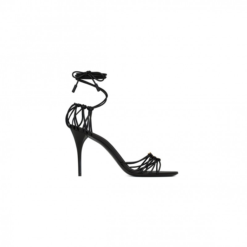 YSL BABYLONE SANDALS IN SMOOTH LEATHER 7857061N8001000 YSL BABYLONE SANDALS IN SMOOTH LEATHER 7857061N8001000