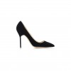 MANOLO BLAHNIK BB BLACK SUEDE POINTED TOE PUMPS 9XX-0417-0016 MANOLO BLAHNIK BB BLACK SUEDE POINTED TOE PUMPS 9XX-0417-0016