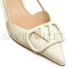 VALENTINO VLOGO SIGNATURE PATENT LEATHER SLINGBACK PUMP 80MM 3.15IN VALENTINO VLOGO SIGNATURE PATENT LEATHER SLINGBACK PUMP 80MM 3.15IN