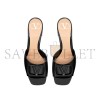 VALENTINO VLOGO SIGNATURE PATENT LEATHER SLIDE SANDAL 60MM 6W2S0HA6TMK_0NO VALENTINO VLOGO SIGNATURE PATENT LEATHER SLIDE SANDAL 60MM 6W2S0HA6TMK_0NO