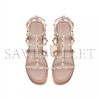 VALENTINO ROCKSTUD ANKLE STRAP WEDGE SANDALIN CALFSKIN LEATHER 95MM 5W2S0F95BAE_P45 VALENTINO ROCKSTUD ANKLE STRAP WEDGE SANDALIN CALFSKIN LEATHER 95MM 5W2S0F95BAE_P45