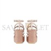 VALENTINO ROCKSTUD ANKLE STRAP WEDGE SANDALIN CALFSKIN LEATHER 95MM 5W2S0F95BAE_P45 VALENTINO ROCKSTUD ANKLE STRAP WEDGE SANDALIN CALFSKIN LEATHER 95MM 5W2S0F95BAE_P45