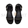 VALENTINO ROCKSTUD FLATFORM SANDAL IN CALFSKIN 45MM 6W2S0GI3BAE_0NO VALENTINO ROCKSTUD FLATFORM SANDAL IN CALFSKIN 45MM 6W2S0GI3BAE_0NO