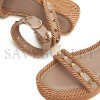 VALENTINO ROCKSTUD FLATFORM SANDAL IN CALFSKIN 45MM 6W2S0GI3BAE_P45 VALENTINO ROCKSTUD FLATFORM SANDAL IN CALFSKIN 45MM 6W2S0GI3BAE_P45