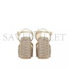 VALENTINO VLOGO CUT-OUT WEDGE SANDAL IN LAMINATED NAPPA LEATHER 110MM 4W2S0IJ6KPZ_YH4 VALENTINO VLOGO CUT-OUT WEDGE SANDAL IN LAMINATED NAPPA LEATHER 110MM 4W2S0IJ6KPZ_YH4