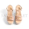 VALENTINO VLOGO SIGNATURE WEDGE SANDAL IN GRAINY CALFSKIN 120MM 6W0S0LY9DTW_GF9 VALENTINO VLOGO SIGNATURE WEDGE SANDAL IN GRAINY CALFSKIN 120MM 6W0S0LY9DTW_GF9