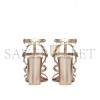 VALENTINO ROCKSTUD METALLIC CALFSKIN LEATHER ANKLE STRAP SANDAL 90MM 5W2S0749RZD_S69 VALENTINO ROCKSTUD METALLIC CALFSKIN LEATHER ANKLE STRAP SANDAL 90MM 5W2S0749RZD_S69