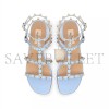 VALENTINO ROCKSTUD FLAT CALFSKIN SANDAL WITH STRAPS 4W2S0A05VOD_ZQW VALENTINO ROCKSTUD FLAT CALFSKIN SANDAL WITH STRAPS 4W2S0A05VOD_ZQW