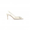 VALENTINO VLOGO SIGNATURE SLINGBACK PUMP IN CALFSKIN LEATHER 80MM 5W2S0R01EST_IA5