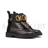 VALENTINO VLOGO SIGNATURE CALFSKIN COMBAT BOOT 35MM 5W2S0Q03BEK_0NO VALENTINO VLOGO SIGNATURE CALFSKIN COMBAT BOOT 35MM 5W2S0Q03BEK_0NO