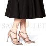 VALENTINO PATENT ROCKSTUD CAGED PUMP 100MM 5W2S0393VNW_P45 VALENTINO PATENT ROCKSTUD CAGED PUMP 100MM 5W2S0393VNW_P45