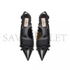 VALENTINO ROCKSTUD BOW SLINGBACK PUMP IN PATENT LEATHER WITH MATCHING STUDS 60MM 5W2S0IB8IXH_0NO VALENTINO ROCKSTUD BOW SLINGBACK PUMP IN PATENT LEATHER WITH MATCHING STUDS 60MM 5W2S0IB8IXH_0NO