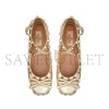 VALENTINO ROCKSTUD LAMINATED NAPPA LEATHER BALLERINA 4W2S0HB6JXH_R16