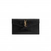 YSL UPTOWN POUCH IN CROCODILE-EMBOSSED SHINY LEATHER 565739DND0J1000 (27*16*2cm)