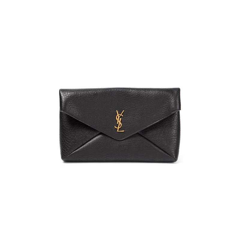 YSL CASSANDRE LARGE LEATHER POUCH P00859203 (29.5*18*4.5cm)