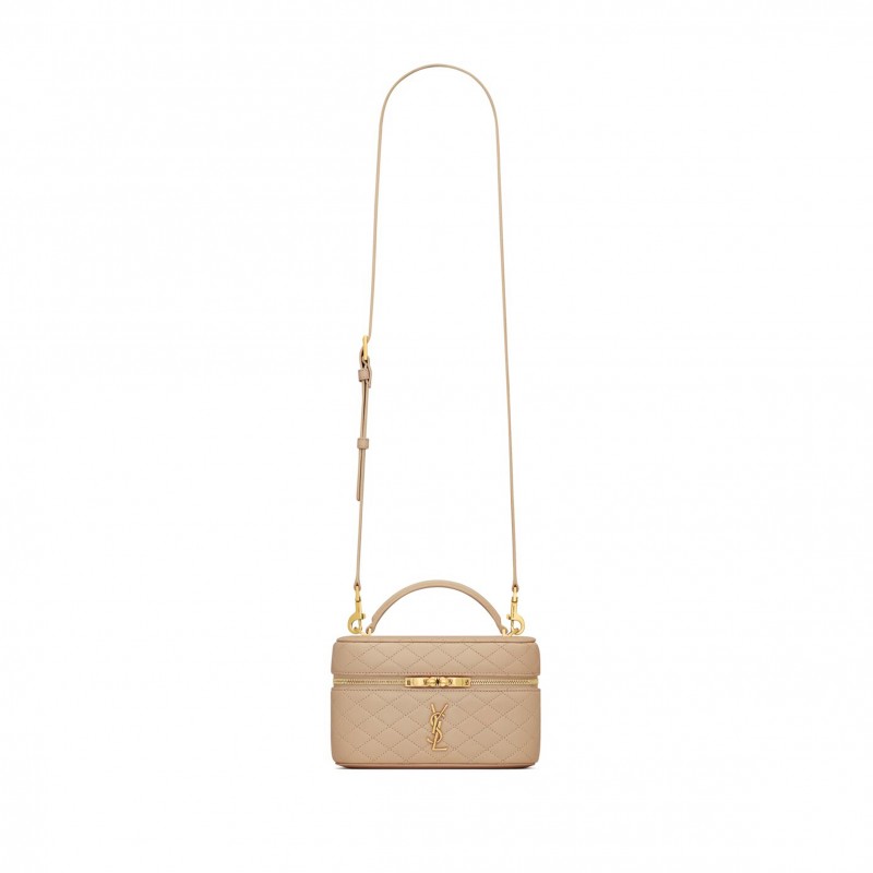YSL GABY VANITY BAG IN LAMBSKIN 7667311EL072646 (18*11*6.5cm) YSL GABY VANITY BAG IN LAMBSKIN 7667311EL072646 (18*11*6.5cm)