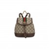 GUCCI OPHIDIA GG BEIGE-EBONY MINI BACKPACK 795221 (20.5*20*12cm)