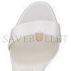 CHRISTIAN LOUBOUTIN SANDALE DU DESERT 100 MM STRAPPY SANDALS CREPE SATIN IVORY WOMEN 3220076W446 CHRISTIAN LOUBOUTIN SANDALE DU DESERT 100 MM STRAPPY SANDALS CREPE SATIN IVORY WOMEN 3220076W446