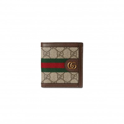 GUCCI OPHIDIA BI-FOLD WALLET 732016 (10*10cm)