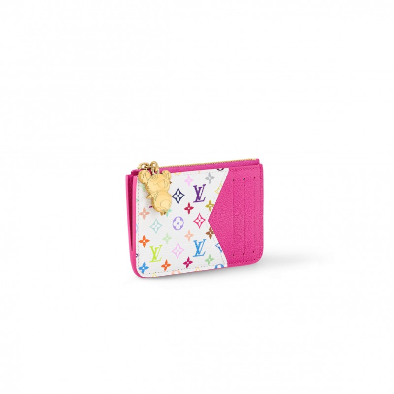LOUIS VUITTON MURAKAMI LV X TM ROMY CARD HOLDER M14155 (12*8*1cm) LOUIS VUITTON MURAKAMI LV X TM ROMY CARD HOLDER M14155 (12*8*1cm)