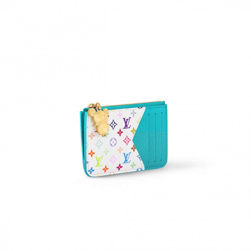 LOUIS VUITTON MURAKAMI LV X TM ROMY CARD HOLDER M14171 (12*8*1cm) LOUIS VUITTON MURAKAMI LV X TM ROMY CARD HOLDER M14171 (12*8*1cm)