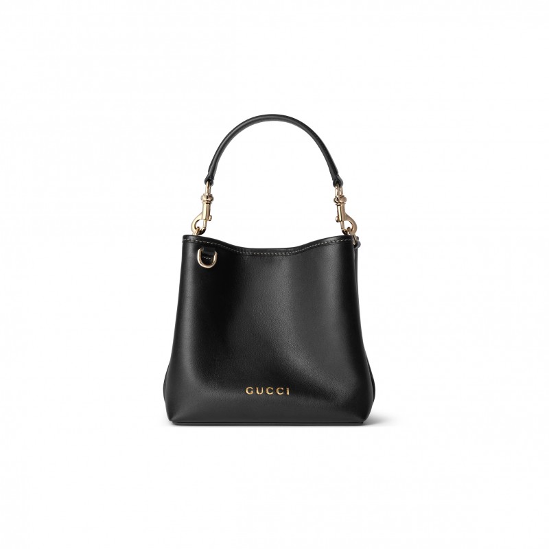 GUCCI GG EMBLEM MINI BUCKET BAG 815118 (19*18*11cm) GUCCI GG EMBLEM MINI BUCKET BAG 815118 (19*18*11cm)
