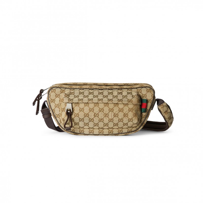 GUCCI GG CANVAS LARGE SLINGBAG 802096 (34*15*10cm) GUCCI GG CANVAS LARGE SLINGBAG 802096 (34*15*10cm)
