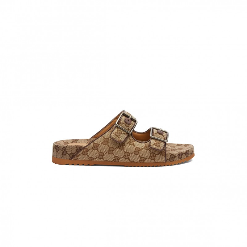 GUCCI SIDELINE GG LOGO SANDAL 658020