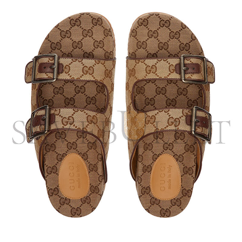 GUCCI SIDELINE GG LOGO SANDAL 658020