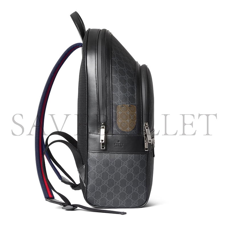 GUCCI GG BLACK MEDIUM BACKPACK 792123 (44*28*15.5cm)