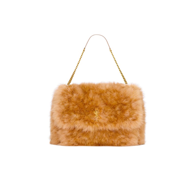 YSL NIKI OVERSIZED IN SHEARLING 7558579655234 (47*34*16cm)
