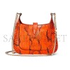 GUCCI JACKIE NOTTE PYTHON MINI BAG 782889 (19.5*18*3.5cm) GUCCI JACKIE NOTTE PYTHON MINI BAG 782889 (19.5*18*3.5cm)