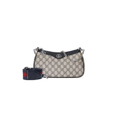 GUCCI OPHIDIA SMALL SHOULDER BAG 735132 (25*15.5*6cm)