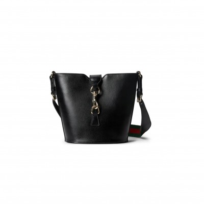 GUCCI LEATHER MINI BUCKET 782908 (20.5*18.5*12.5cm)