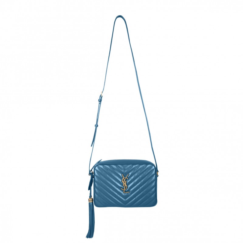 YSL LOU CAMERA BAG IN QUILTED LEATHER 612544DV7074417 (23*16*6cm)