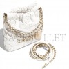 CHANEL 22 MINI HANDBAG AS3980 (20*19*6cm)