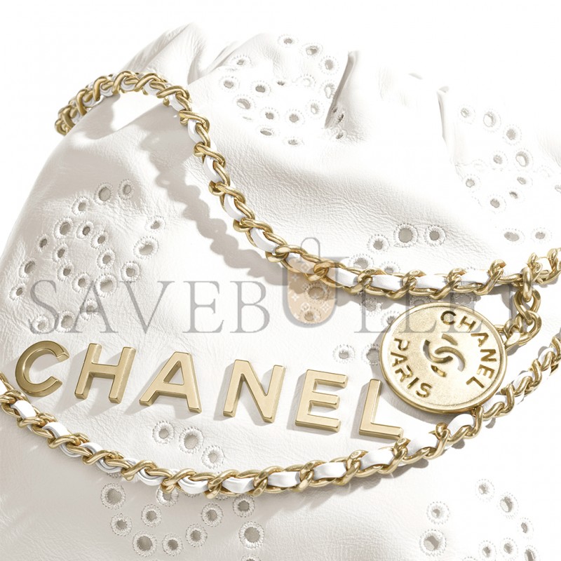 CHANEL 22 MINI HANDBAG AS3980 (20*19*6cm)