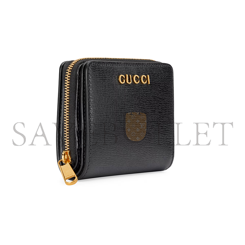 GUCCI MINI WALLET WITH GUCCI SCRIPT 772639 (18*9*2.5cm)