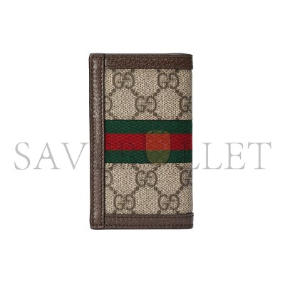 GUCCI OPHIDIA CARD CASE 734943 (12*7.5cm) GUCCI OPHIDIA CARD CASE 734943 (12*7.5cm)
