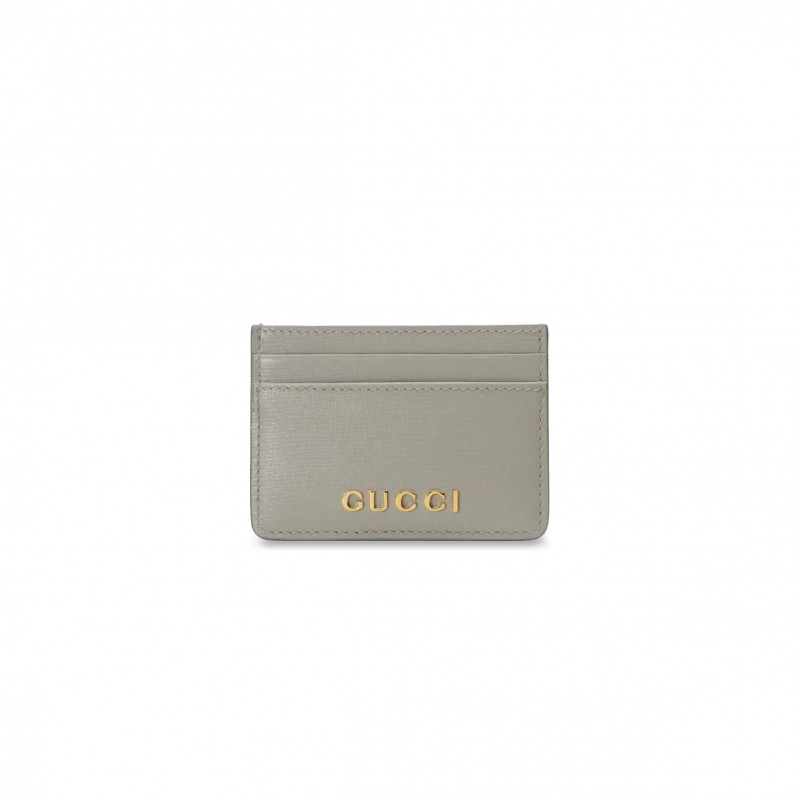GUCCI CARD CASE WITH GUCCI SCRIPT 773428 (10*7cm)
