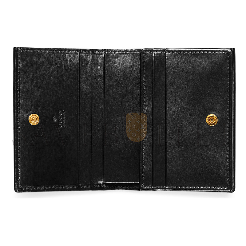 GUCCI HORSEBIT 1955 CARD CASE WALLET 621887 (17.5*11cm) GUCCI HORSEBIT 1955 CARD CASE WALLET 621887 (17.5*11cm)