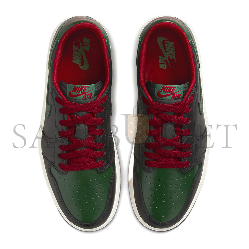 NIKE AIR JORDAN 1 LOW OG BLACK GORGE GREEN CZ0775-036