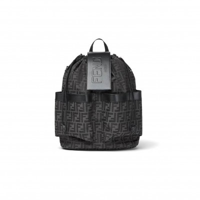 FENDI FF JACQUARD FENDI STRIKE MEDIUM 7VZ070AG0MF0NPN (41*30*16cm)